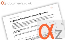 F-Q21 Data Transfer Processing Agreement Form 
